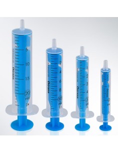 Jeringa de dos cuerpos cono luer [80/100u]