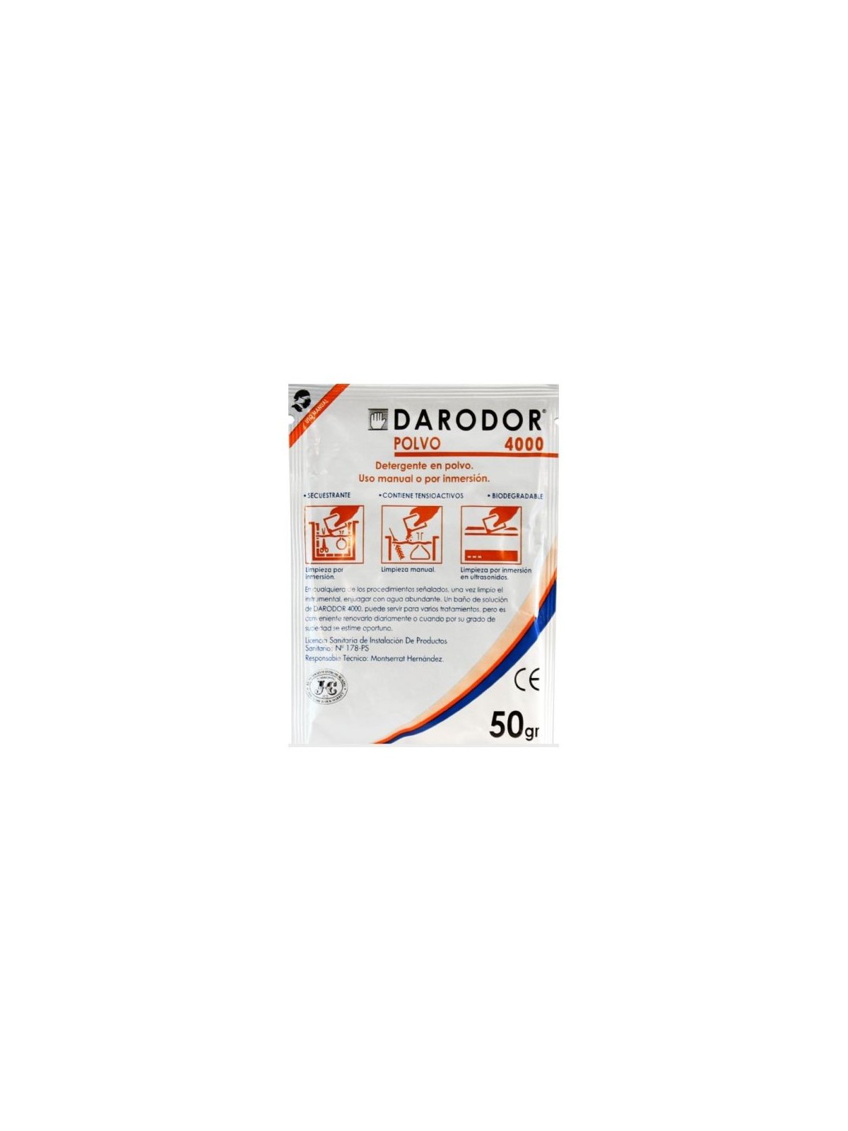 Detergente en polvo Darodor 4000 [50gr]