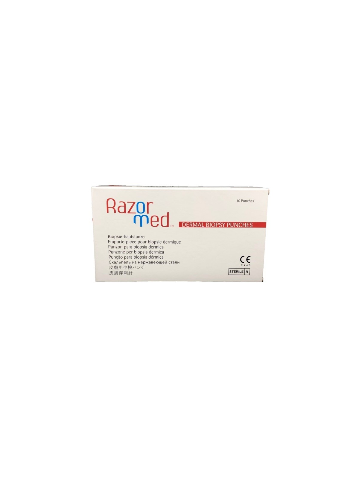 Punch biopsia [10u]