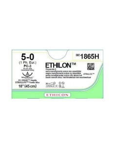 Sutura no absorbible Ethilon 5/0 [36u]