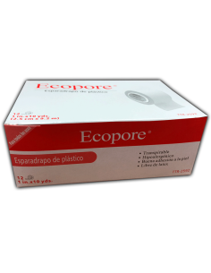 Esparadrapo de plástico Ecopore