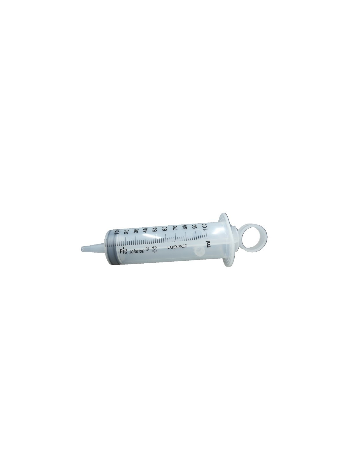 Jeringa tres cuerpos cono cateter 100ml Pic [25u]