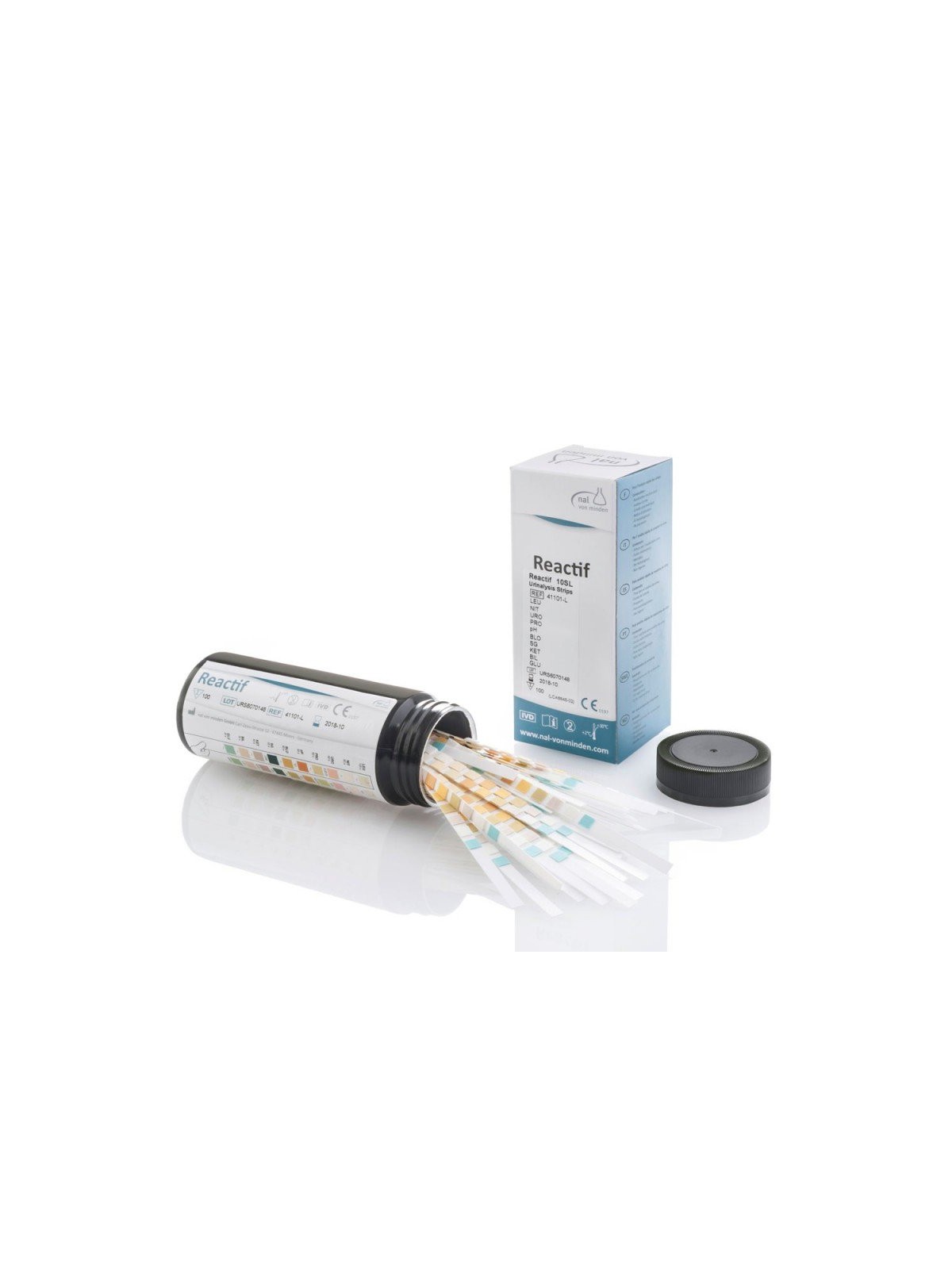 Tiras reactivas orina Reactif 10SL [100u]