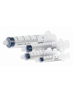 Jeringa tres cuerpos cono luer lock Nipro