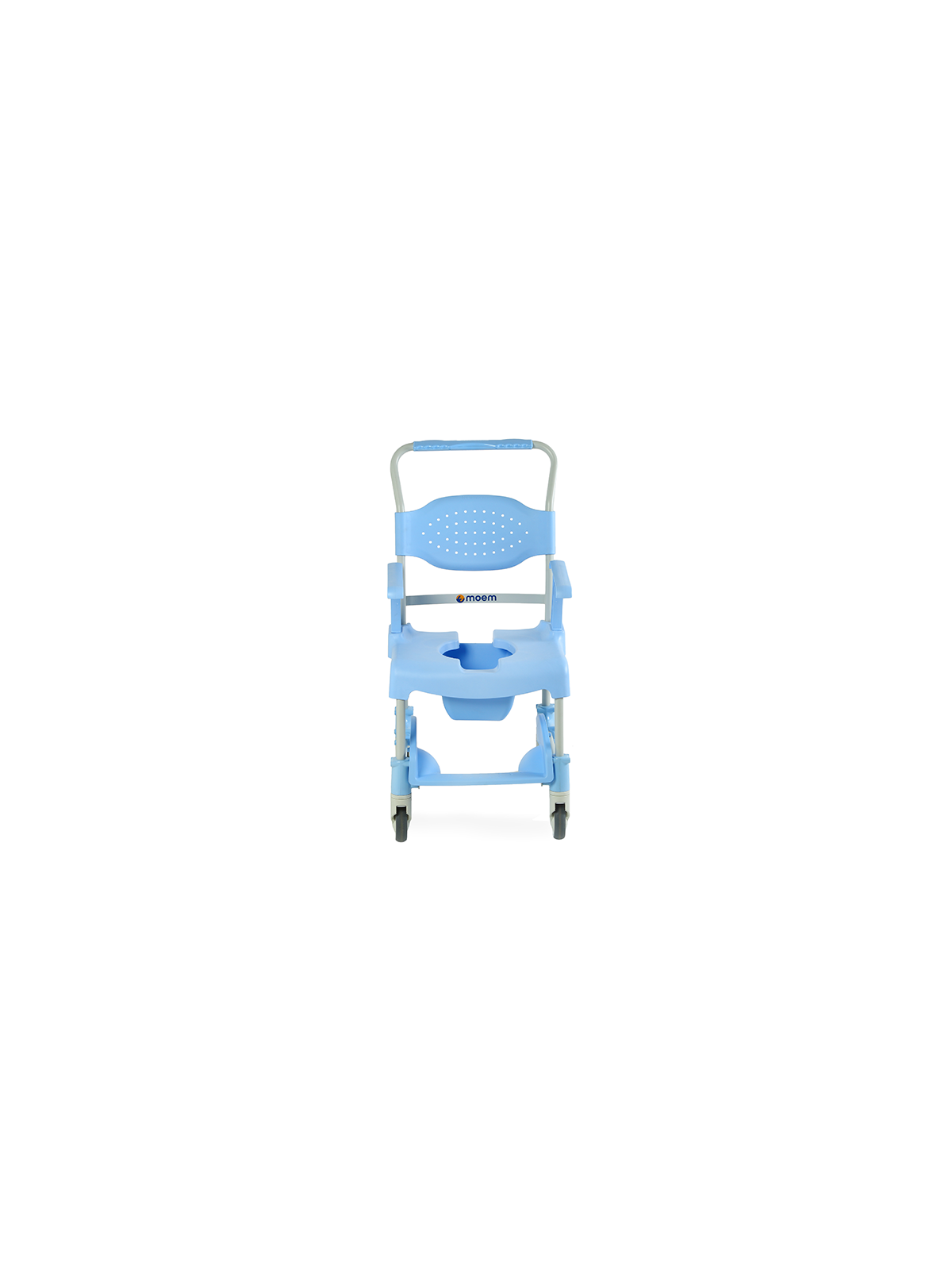 Silla de ducha y aseo con ruedas Moem
