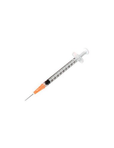 Jeringa tuberculina 1ml con aguja 25G Nipro [100u]