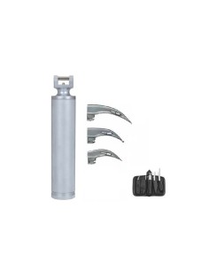 Laringoscopio 3 palas + mango + estuche