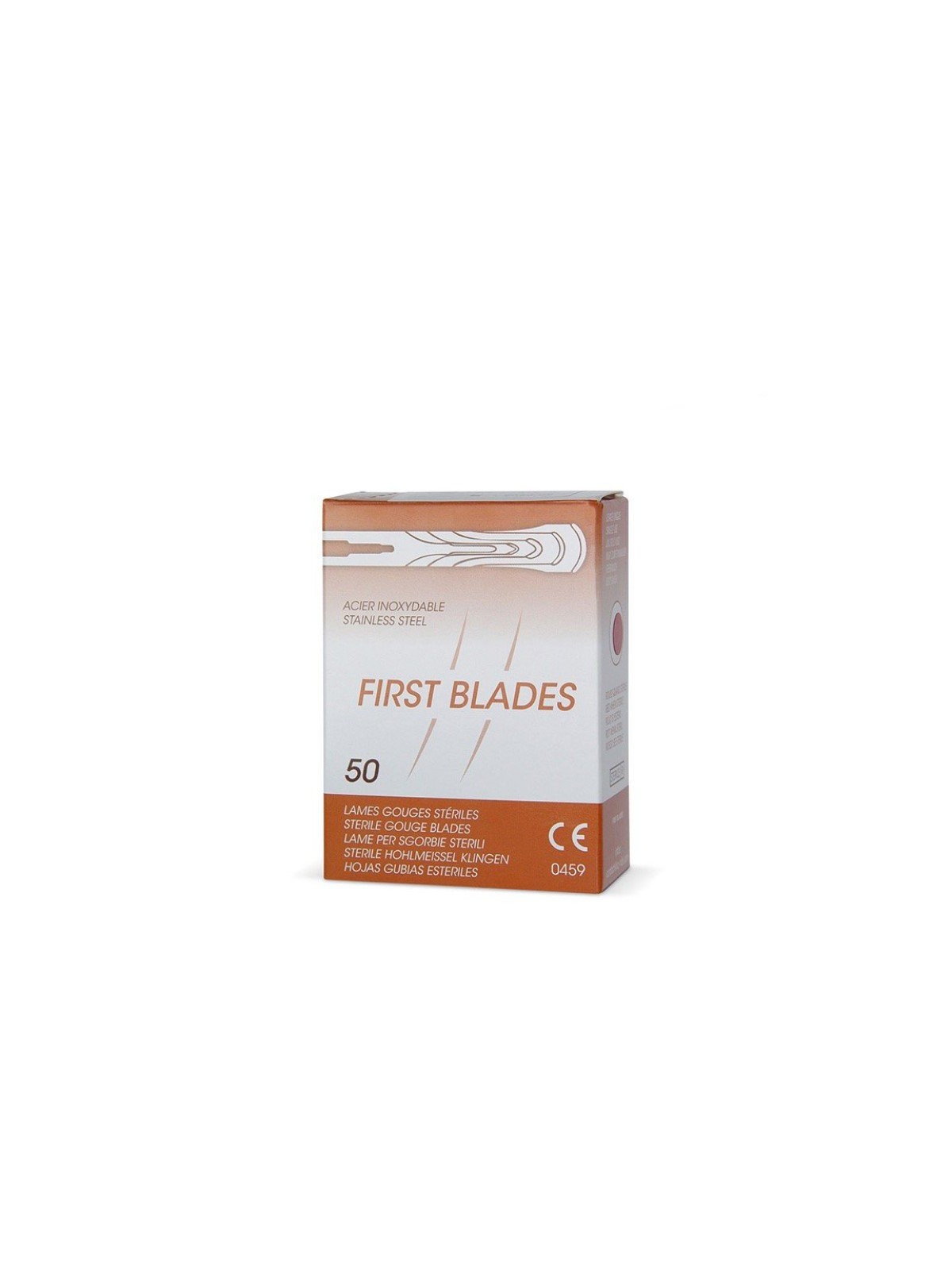 Gubia estéril desechable First Blade [50u]
