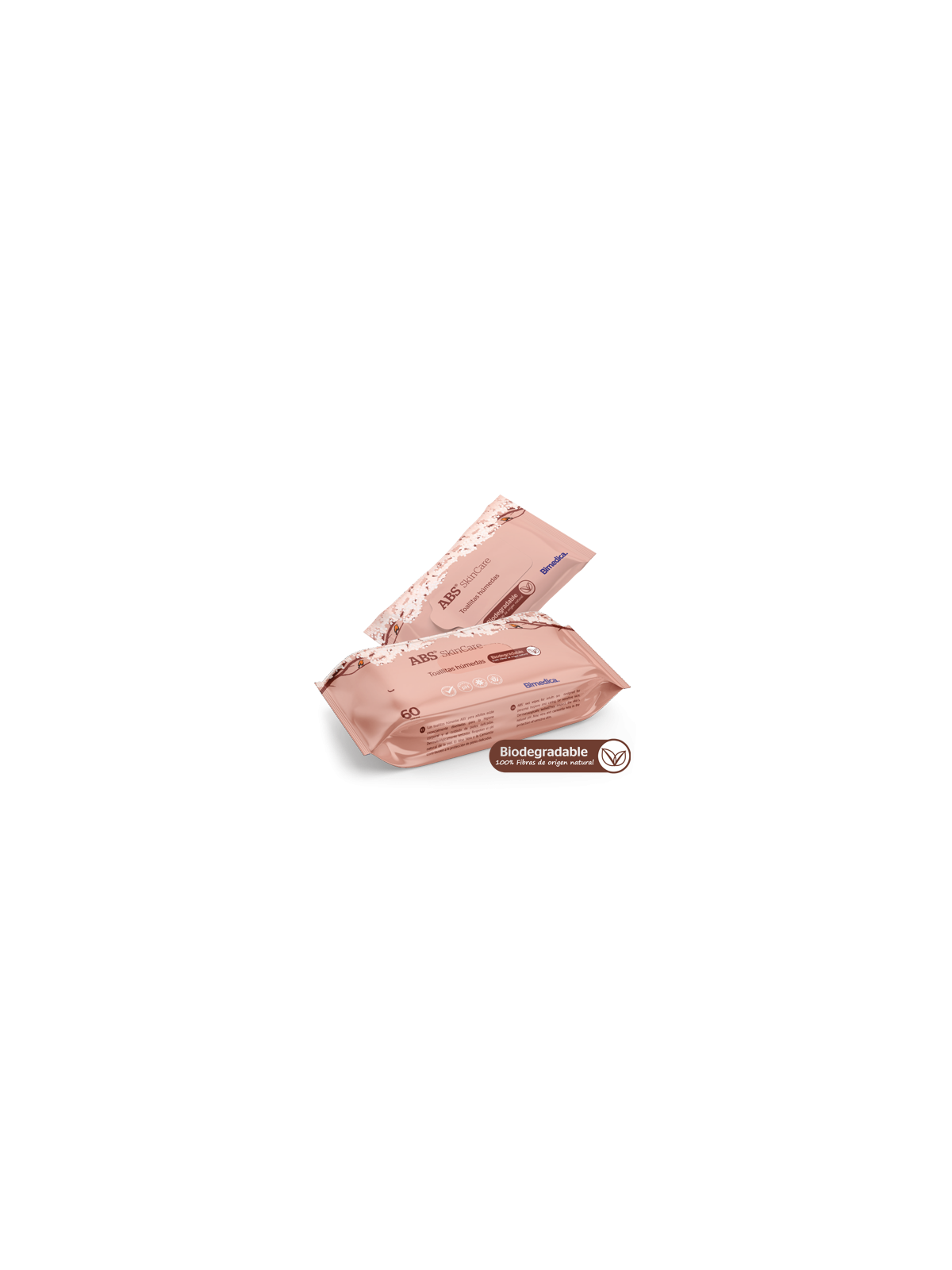 Toallitas humedas 15x20cm ABS Skincare [63u]