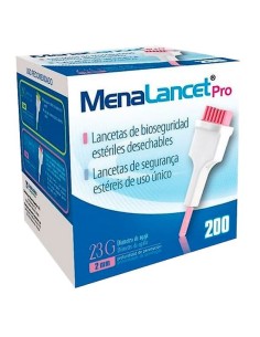 Lancetas de sangre Menalancet Pro 23G [200u]