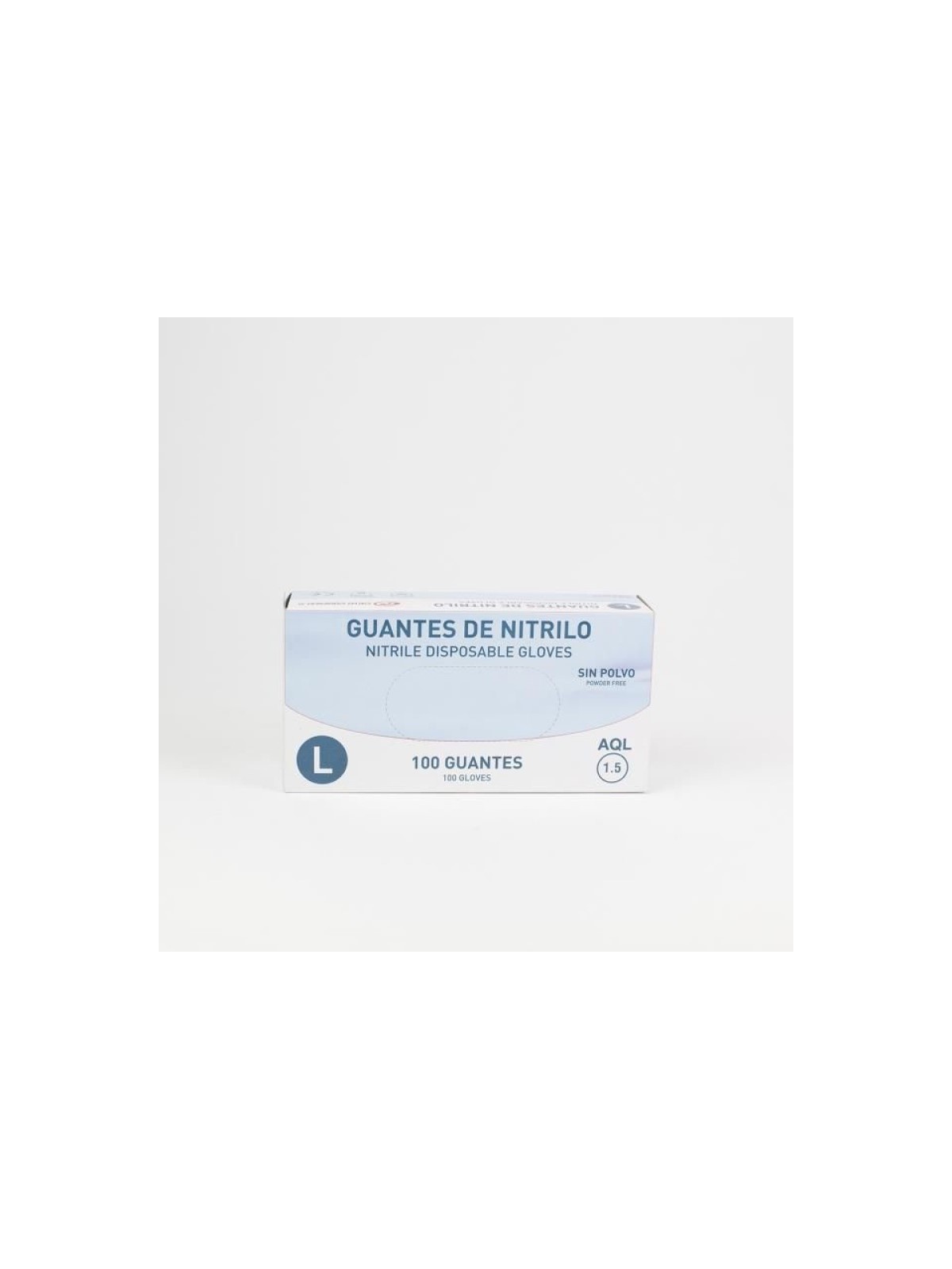 Guantes de nitrilo azul [100u]