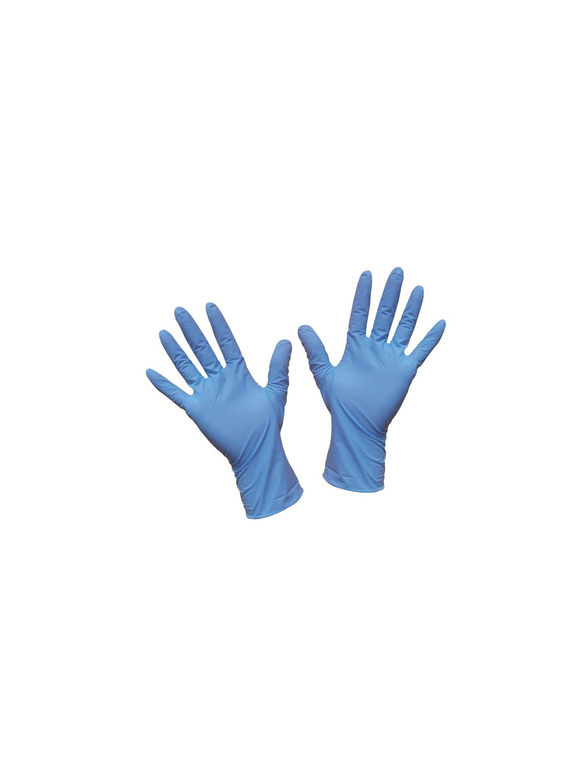 Guantes de nitrilo azul [100u]