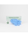 Guantes de nitrilo azul [100u]