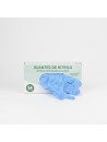 Guantes de nitrilo azul [100u]