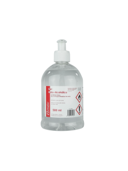 Solución desinfectante de manos de acción rápida sin necesidad de aclarado