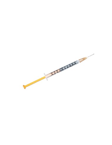 Jeringa insulina 1ml con aguja 25G [100u]