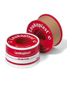 Esparadrapo de tela color carne Leukoplast