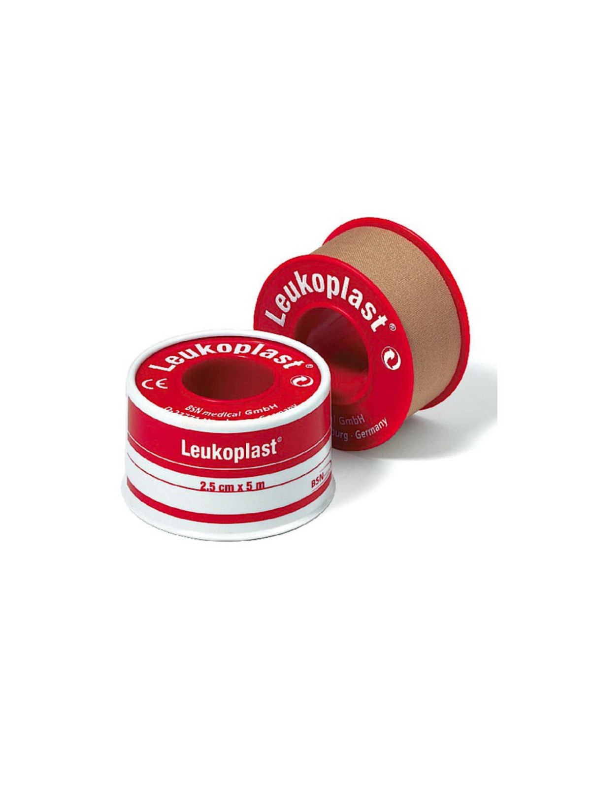 Esparadrapo de tela color carne Leukoplast