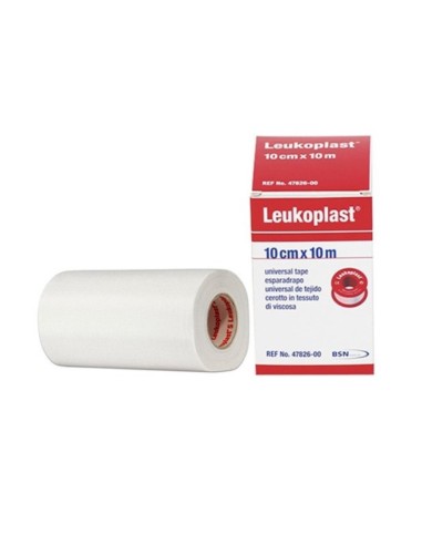 Esparadrapo de tela color blanco Leukoplast S