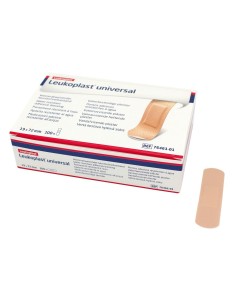 Tiritas rectangulares de plástico Leukoplast universal [100u]