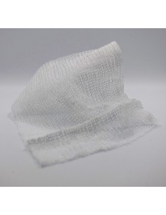 Gasa estéril malla cosida