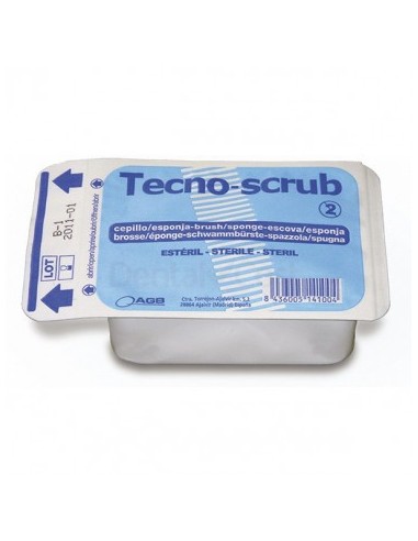 Cepillo quirurgico seco Tecno-scrub [30u]