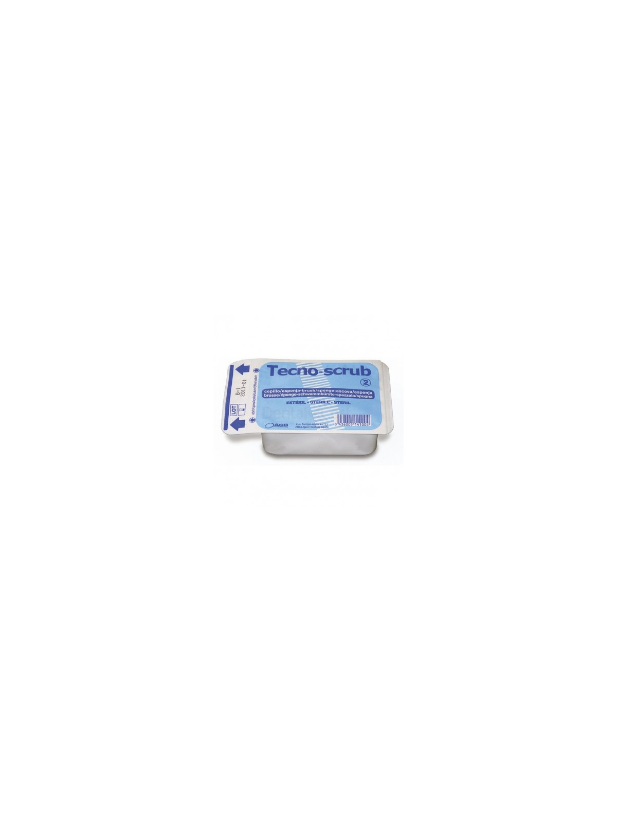 Cepillo quirurgico seco Tecno-scrub [30u]