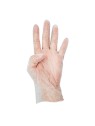 Guantes de vinilo sin polvo [100u]