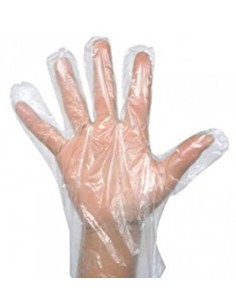 Guantes de plástico no esteriles [100u]