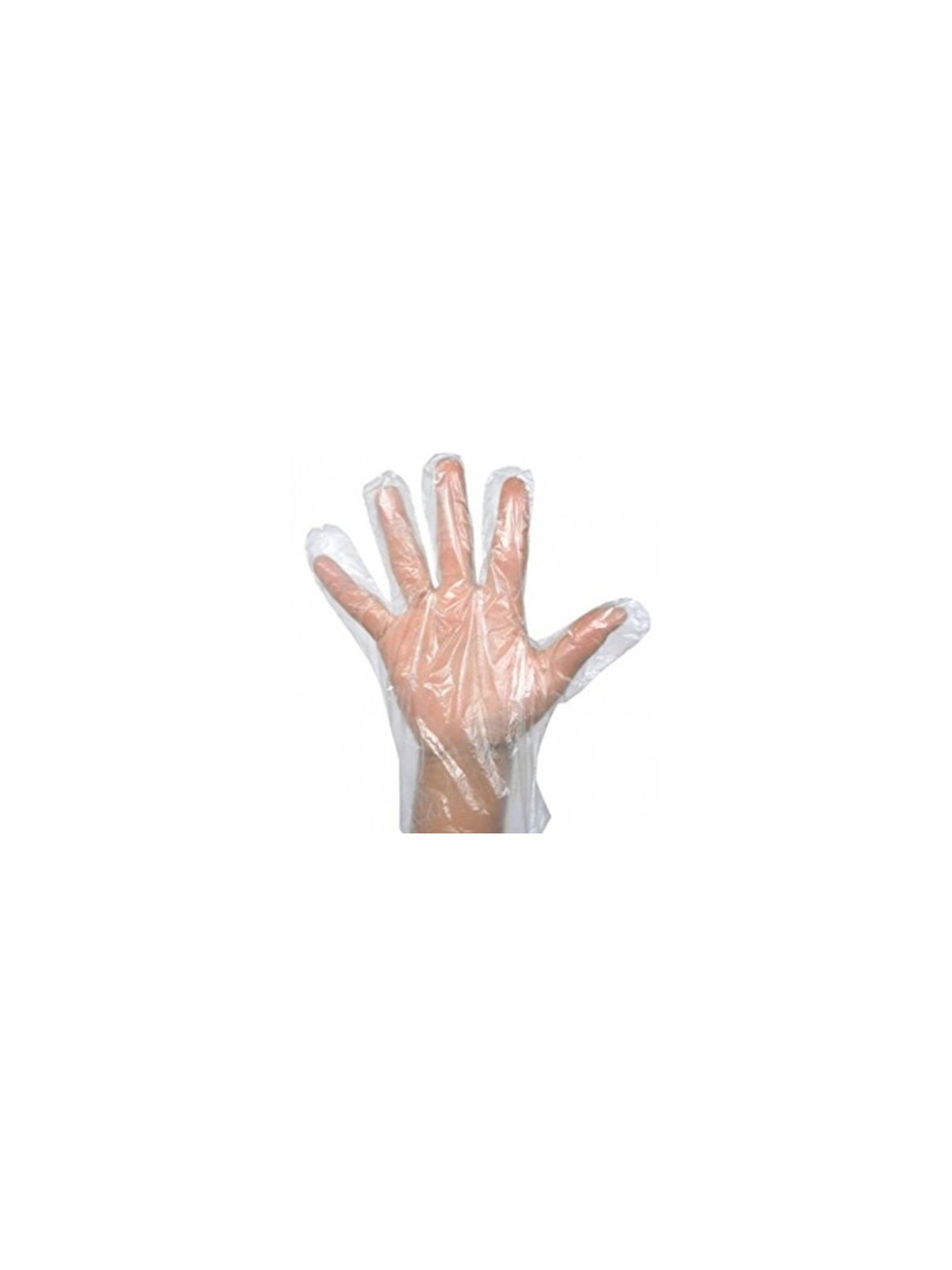 Guantes de plástico no esteriles [100u]