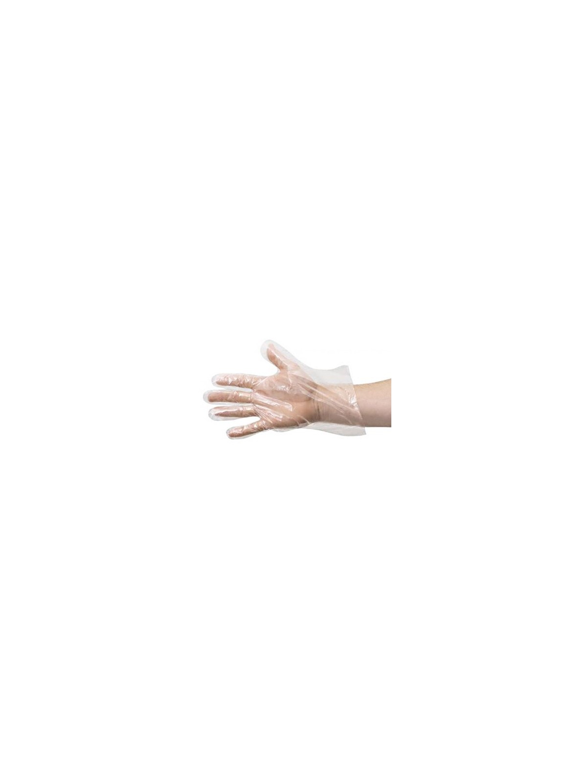 Guantes de plástico no esteriles [100u]