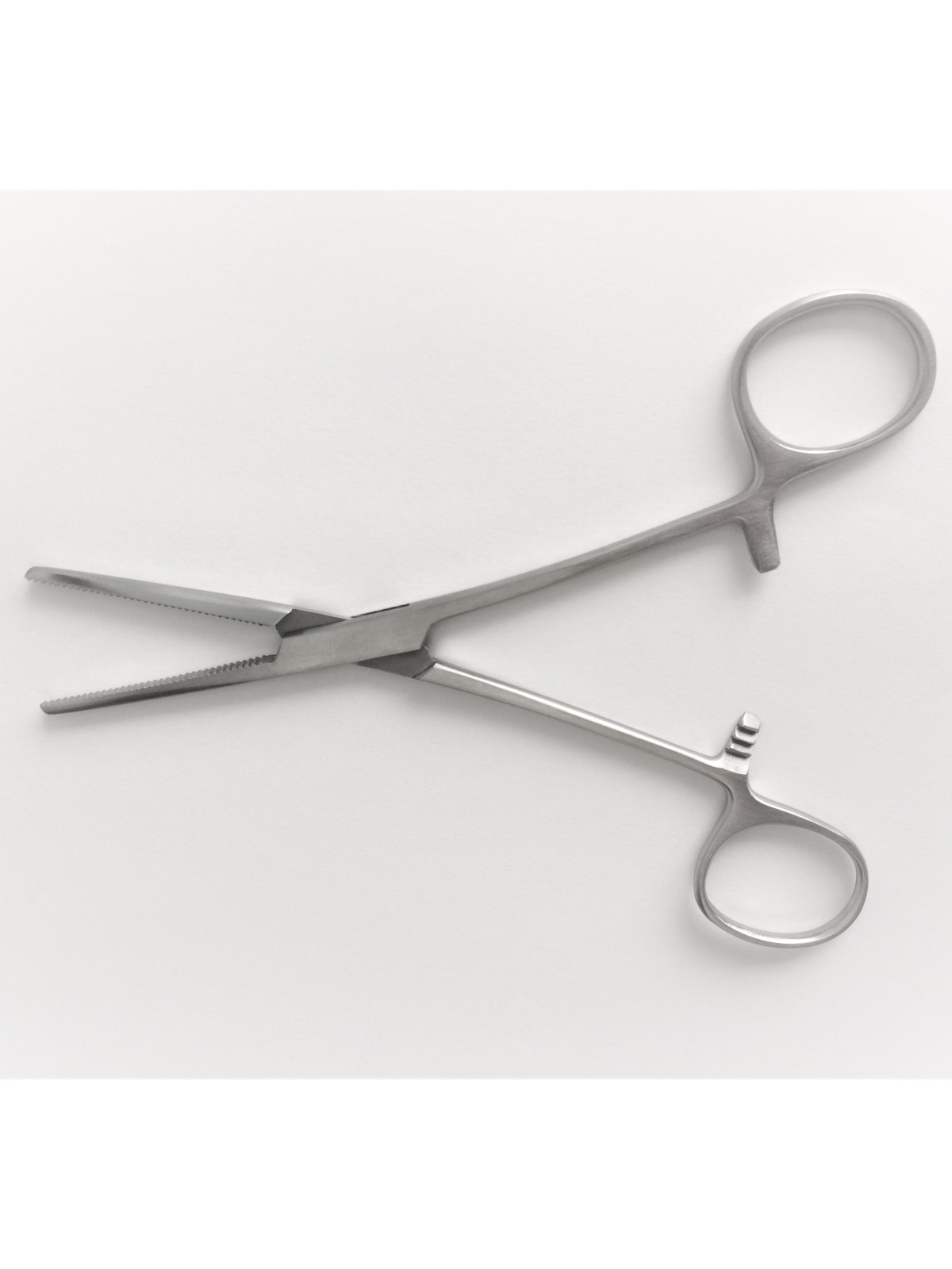 Pinza Kocher recta sin dientes [14cm]