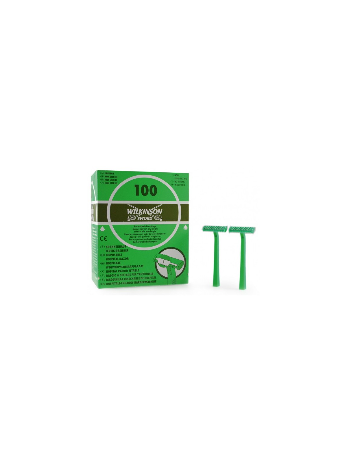 Rasuradora desechable [100u]
