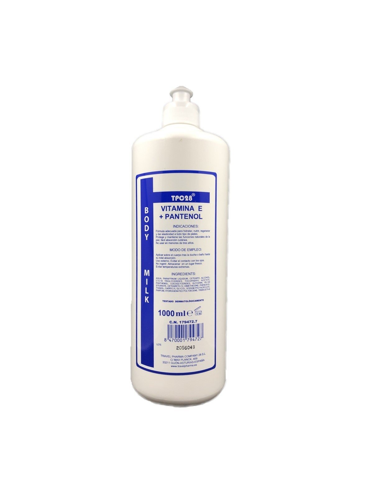 Crema hidratante 1L