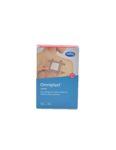 Esparadrapo tela color carne Omniplast 10cm x 10m