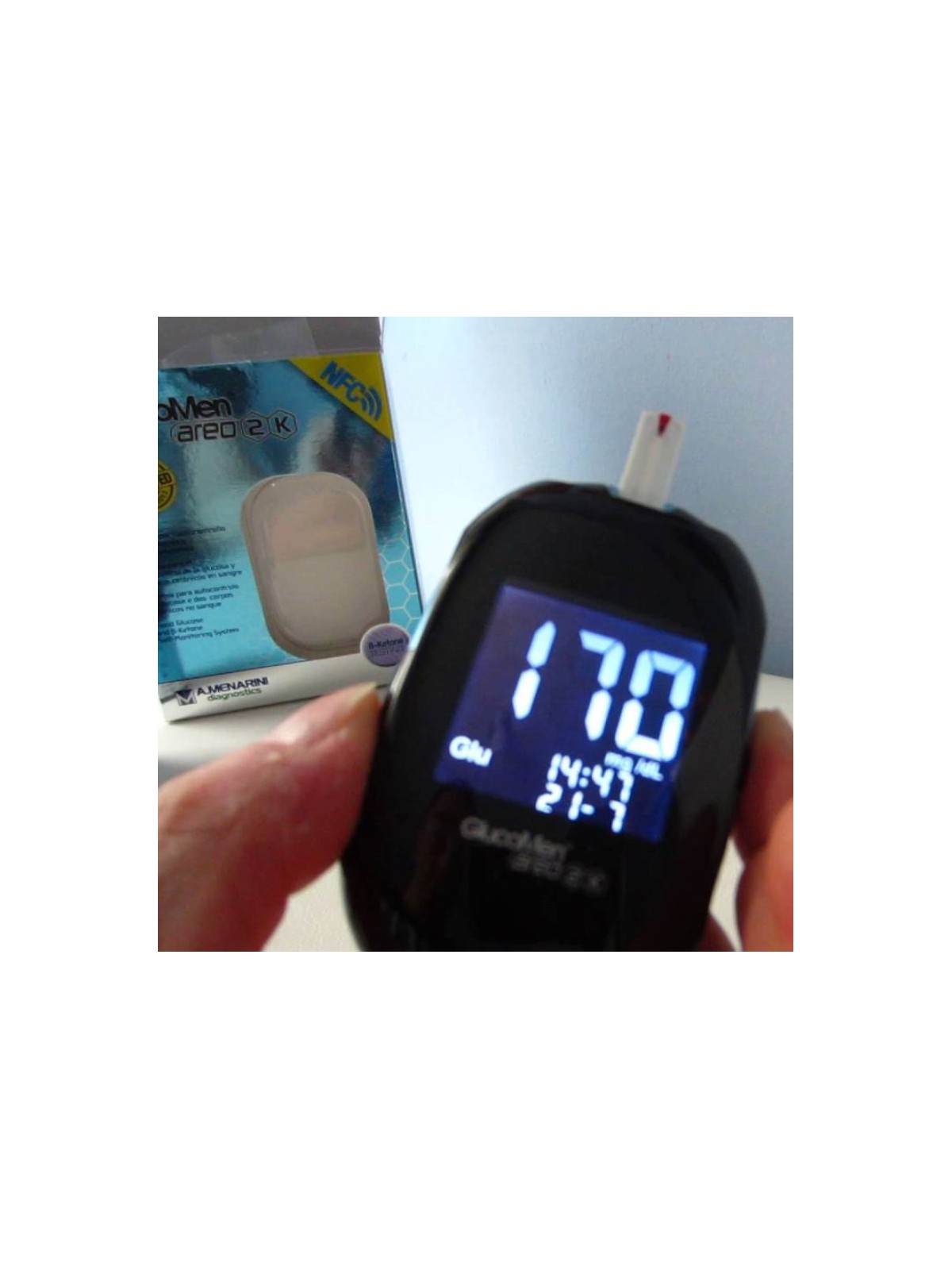 Medidor glucosa Glucomen Areo 2K