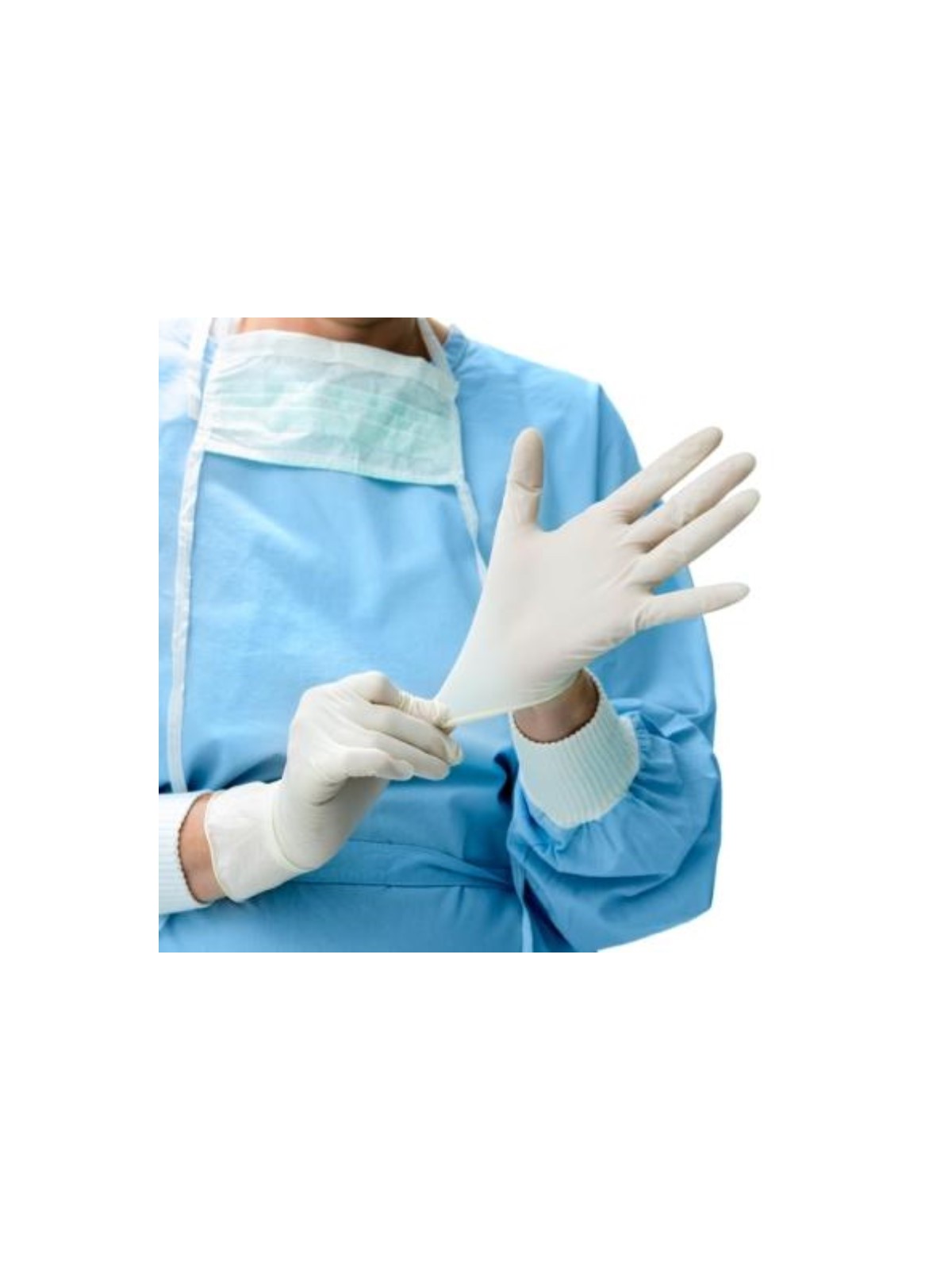 Guantes de látex estériles sin polvo Peha-Taft [50 pares]