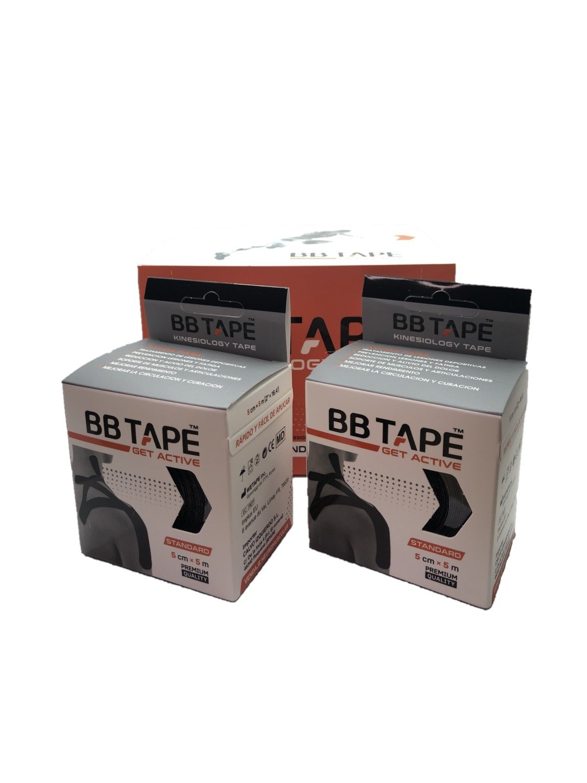 Venda neuromuscular BB tape 5cm x 5m [6u]