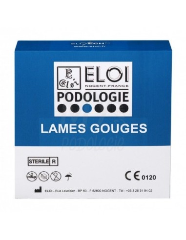 Gubia estéril desechable Eloi [100u]