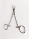Pinza mosquito curva sin dientes [13cm]