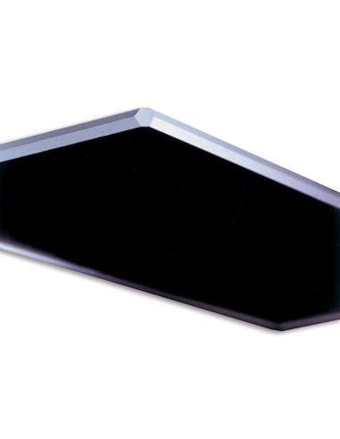 Portaobjetos 26x76mm con banda mate [50u]