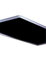 Portaobjetos 26x76mm con banda mate [50u]