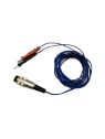 Cable conexión rosca electrodos equipos Carin
